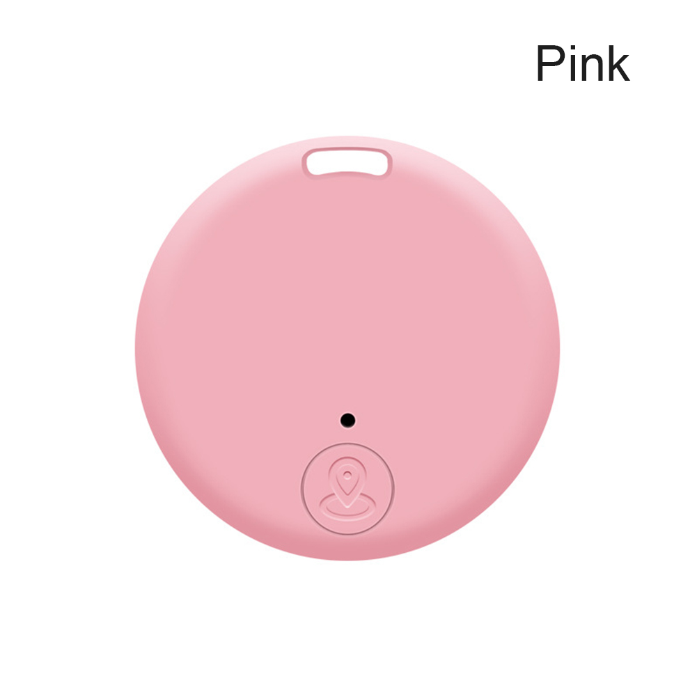 Y-02 Anti-lost Alarm Tracker Mini Wireless Bluetooth-compatible Tracker Car Child Older Bag Wallet Key Finder Anti Lost Locator: Pink