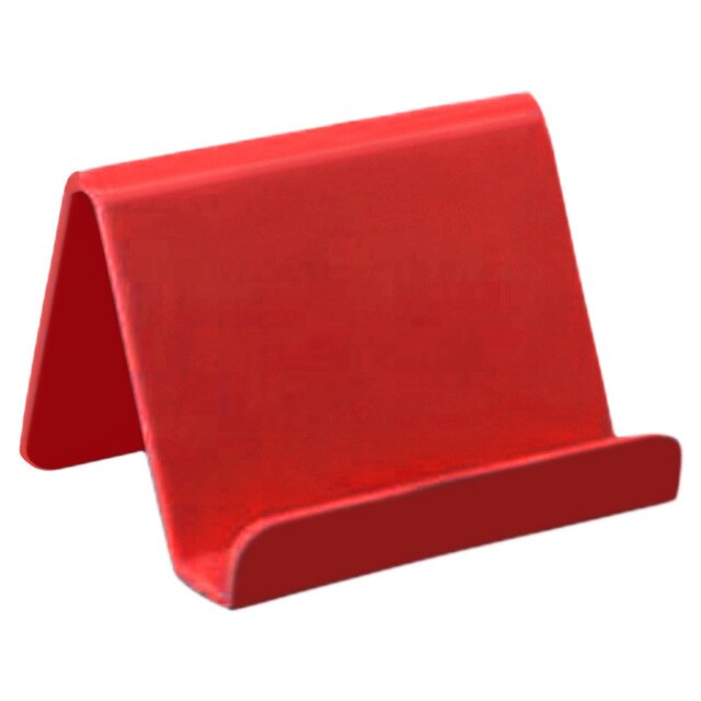 Cherie Mobile Phone Stand Holder Mount Bracket For iPhone XS Max Xiaomi Samsung Foldable Tablet Desk Support Telephone Portable: Red