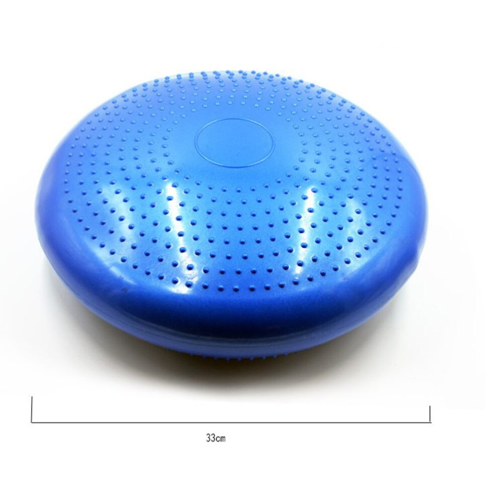 1PC Fitness Balance Disc Foot Massage Yoga Core Balance Disc Air Stability Cushion for Office Desk Chair