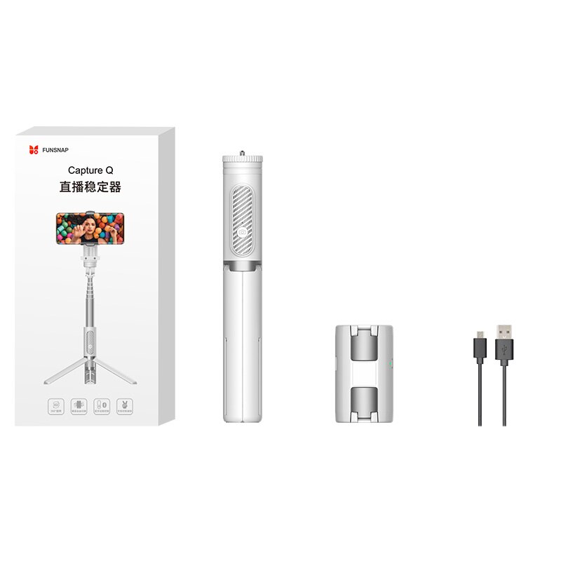 Gimbal Handheld Tripod Gimbal Stabilizer Smart APP Selfie Stick For Smartphone Magnetic with APP Remote Control