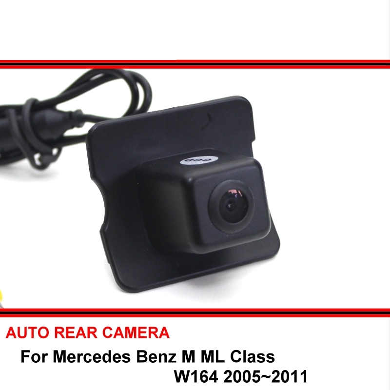 Voor Mercedes Benz MB M ML Klasse W164 2005 ~ Voorbehouden Gat HD CCD Achteruitrijcamera Parkeergelegenheid Camera achteruitrijcamera