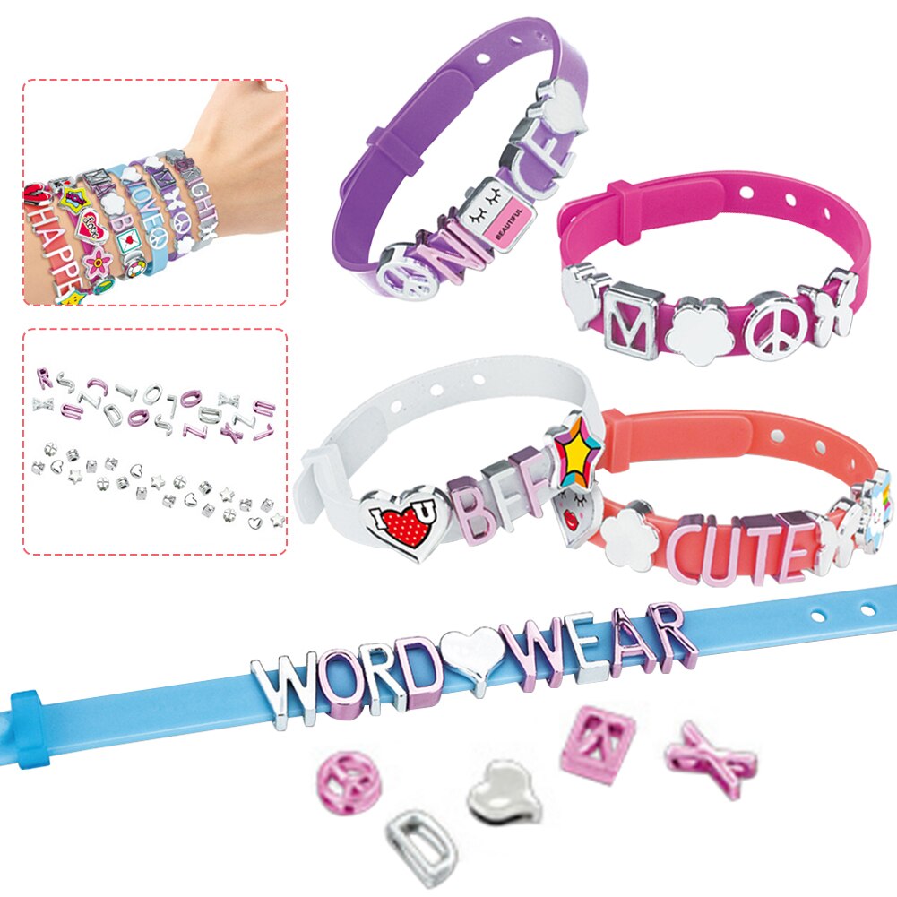DIY Paracord Friendship Bracelet Kit - Craft Projects for Girls - Jewelry Weaving