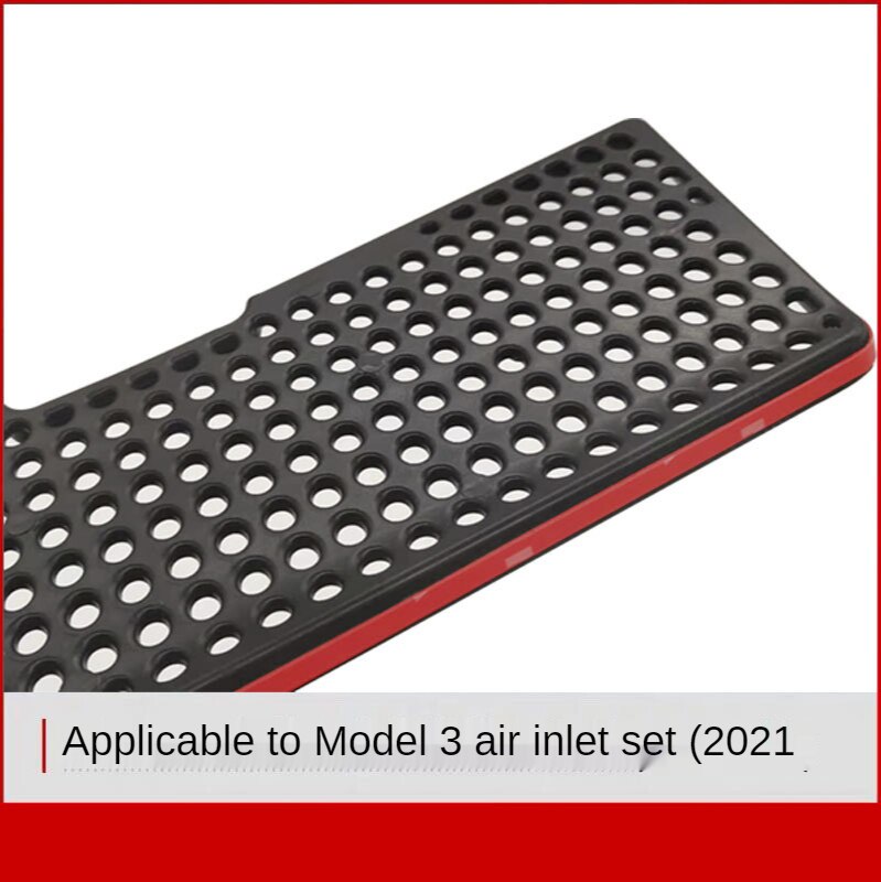 Masque d'admission d'air pour Tesla modèle 3, couvercle de protection, élément filtrant d'entrée d'air