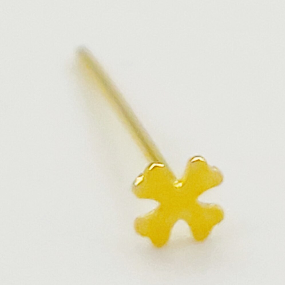 925 Sterling Silber Kreuz Nasenstecker - 20 Stück/Packung - Knochen Pin Piercing Schmuck