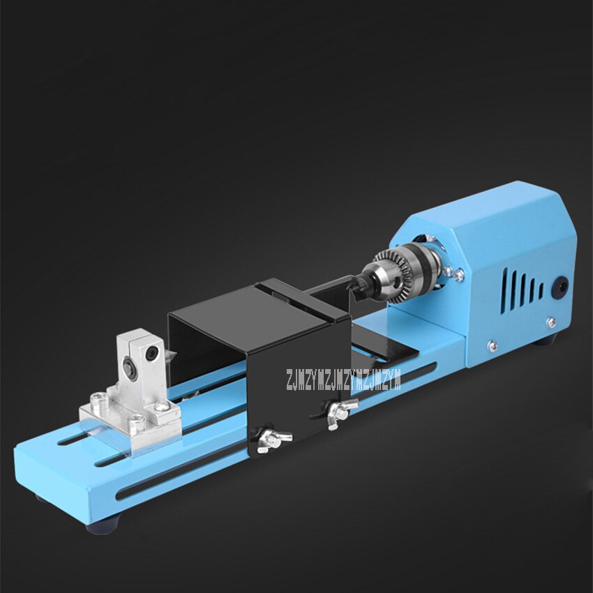 drx30 Mini Bead Lathe Home DIY Woodworking Lathe Machine Grinding Polishing Wooden Bead Lathe 220V 150W 4000-7000rpm 0.6-6.5mm