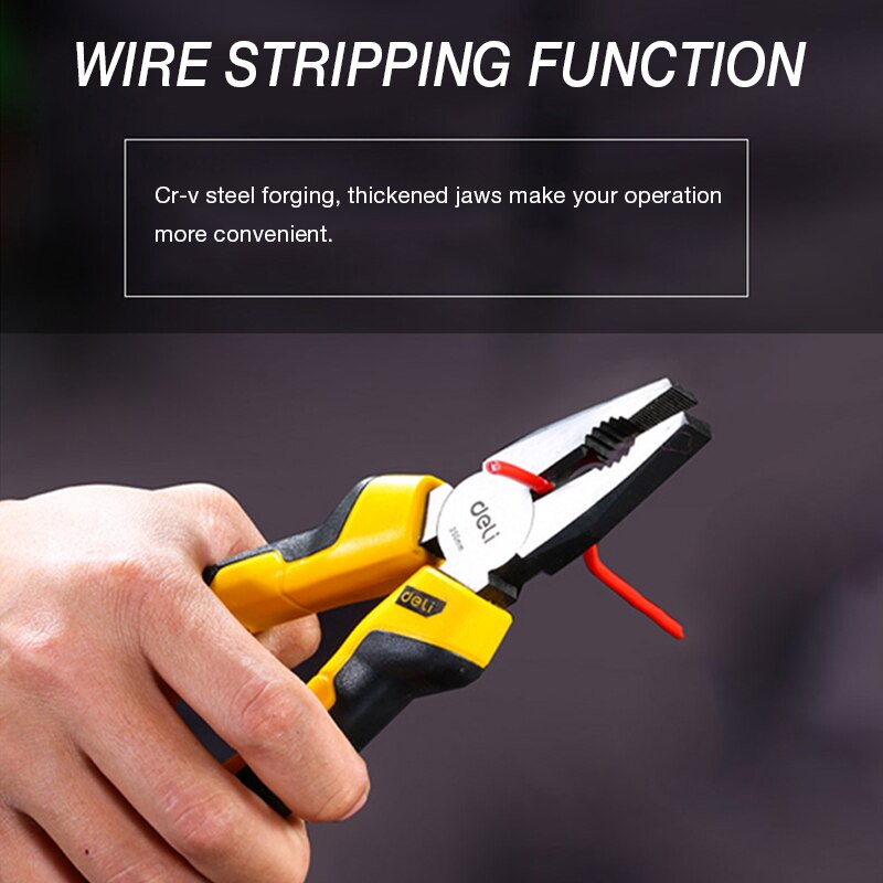 Draadtang, multitool, industriële krimptang, draadstripper, elektriciensstriptang, handgereedschap