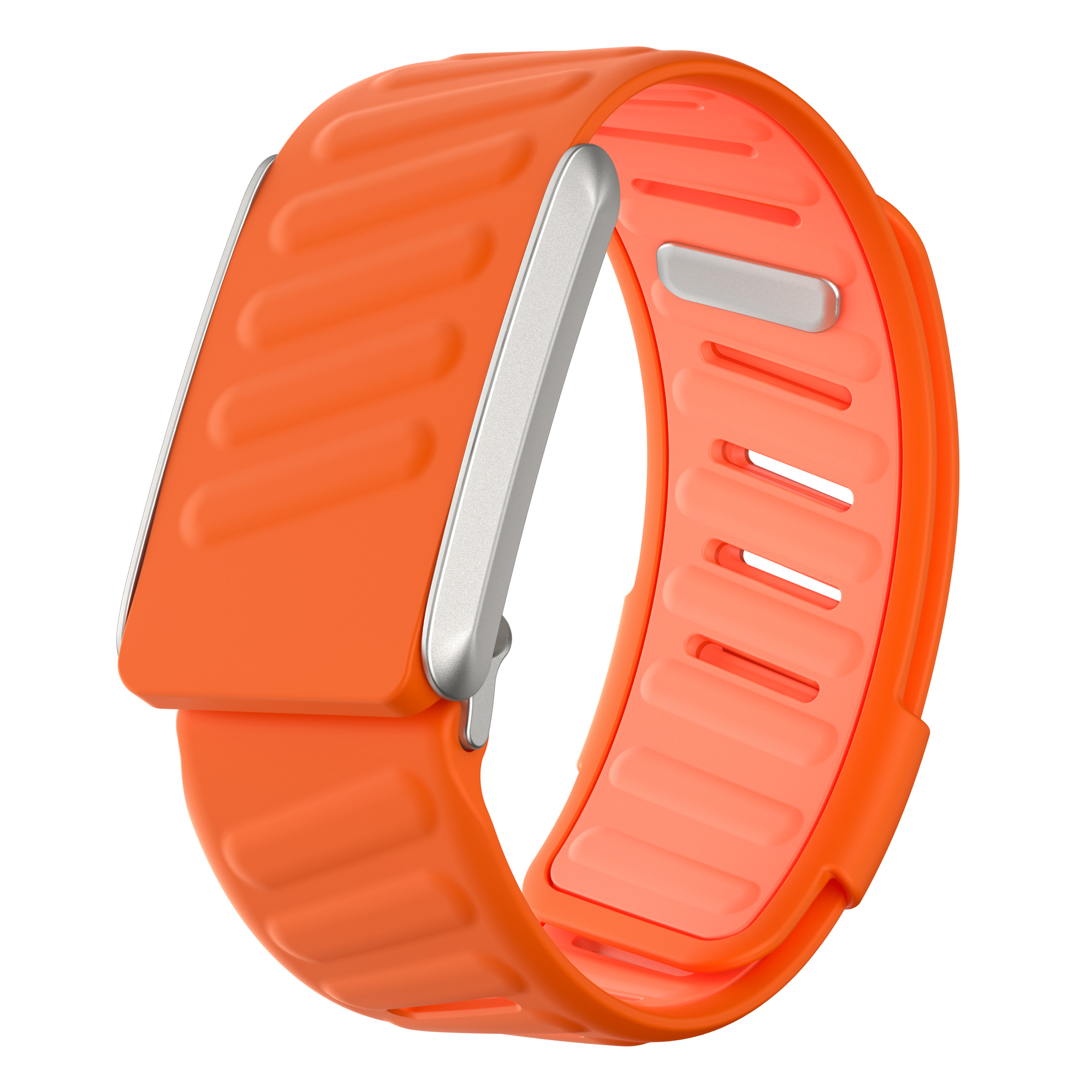 WHOOP SportFlex polsband, soft-touch siliconen, waterdicht en zweetbestendig, 4.0-compatibel: Oranje