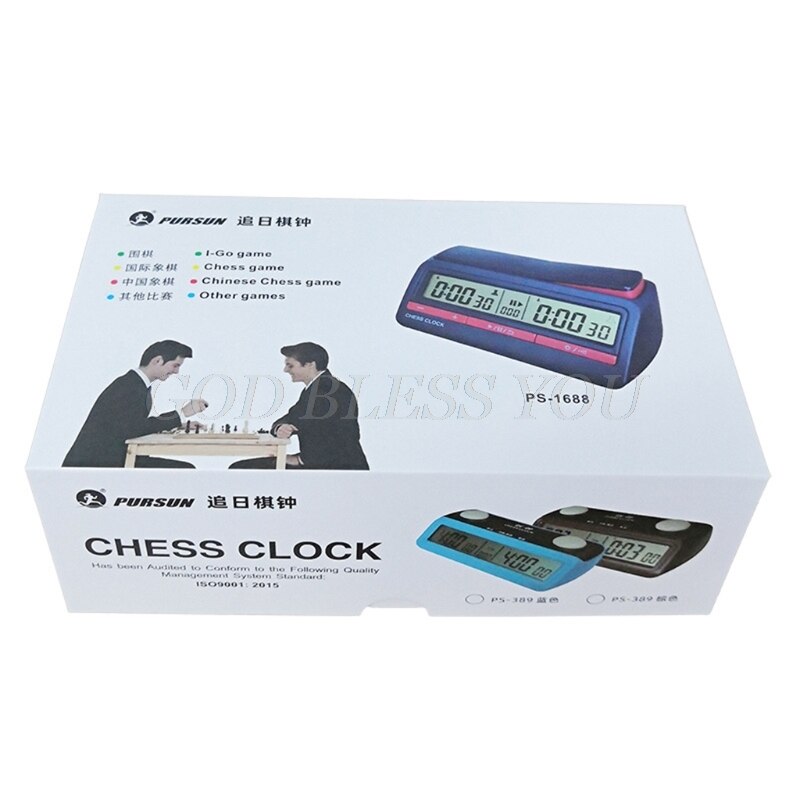 Advanced Chess Digital Timer Chess Clock Count Up Down Board Game Clock