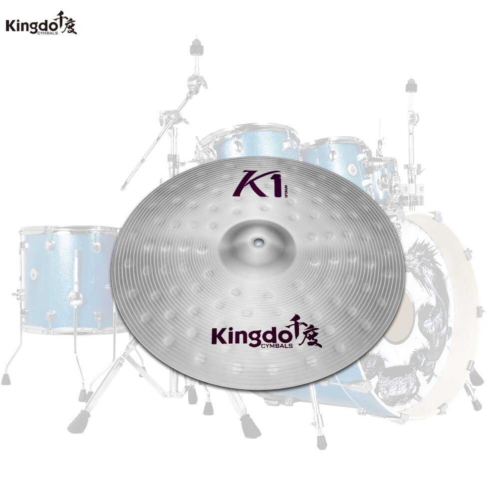 Kingdo Speciale Aanbieding Goedkope Legering K1series 12 "Splash Cimbaal Praktijk Voor Drum Set