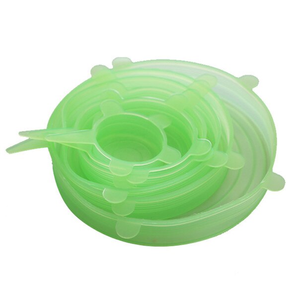 Couvercle extensible en Silicone, pour VIP BR: green
