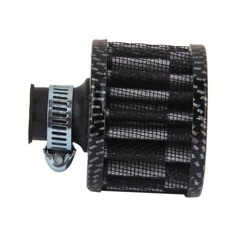 12mm Car Air Filter Car Car Turbo Ventilation Breather Carter, Black