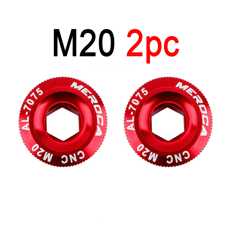 MTB Hollowtech Crank Bolt M18 M19 M20 Mountain Bike Crank Cover Crank Arm Bolt For IXF: Khaki