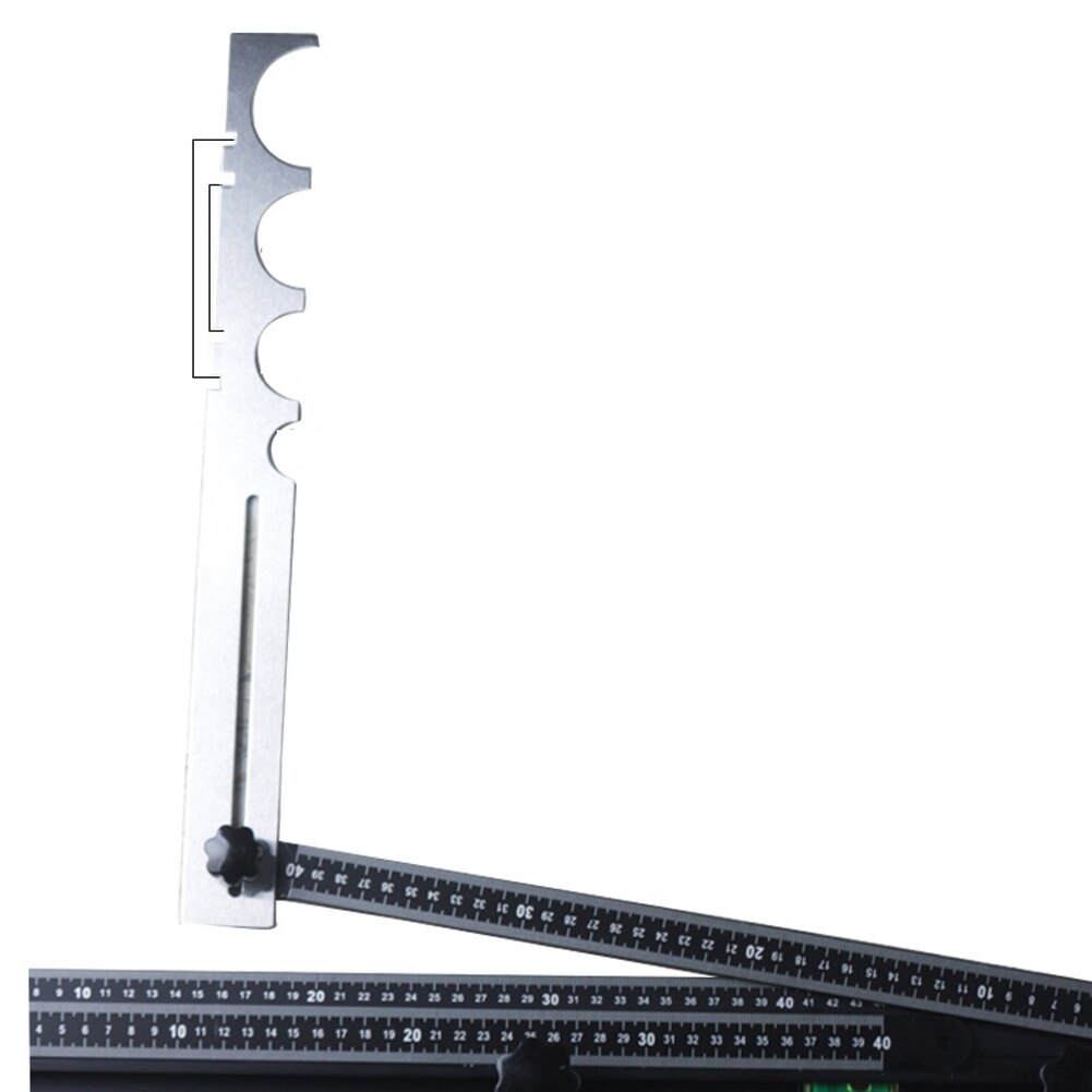 Cutting Tool Multifunction Positioning Special-shaped Measuring Ruler Cutting Dependent Tool Tile 80/120 cm