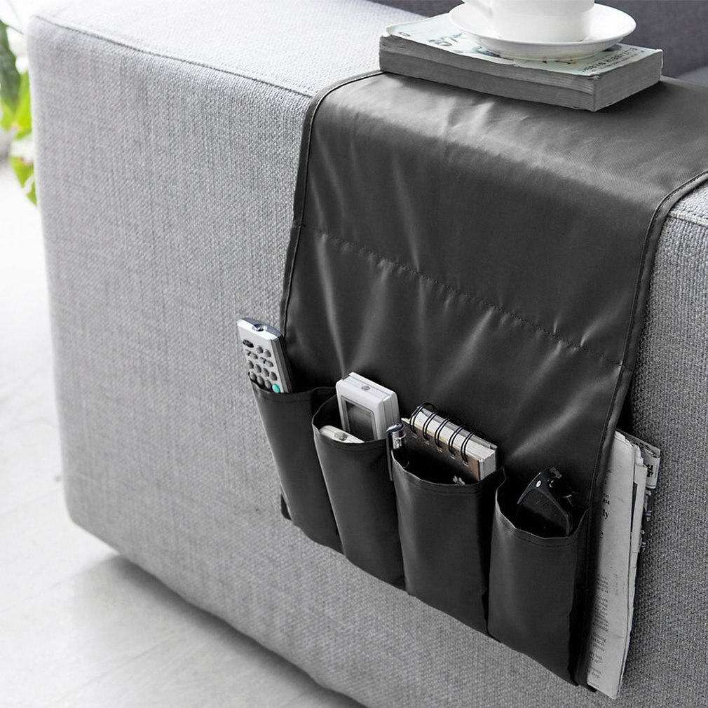 Sofa Couch Storage Bag Chair Armrest Caddy Pocket Organizer Storage Multipockets for Books Phones Remote Controller Bag