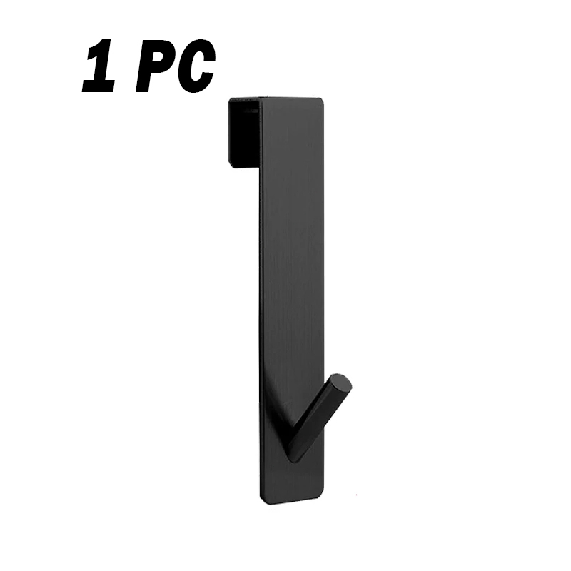 Badkamer Douchedeur Achterhaak Roestvrij Staal Over Glazen Deur Douche Handdoekenrek S-Vorm Badkamer Badjas Hanger Houder Haken: XXL / Light Grey