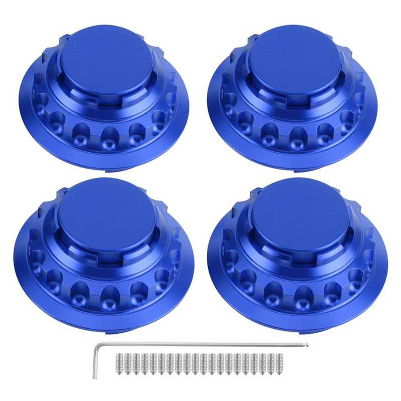 Capuchon central de roue 36136768640 jante de couverture de moyeu adaptée pour Honda avec 68 (69) mm diamètre extérieur 36131095361 36136783536: Bleu