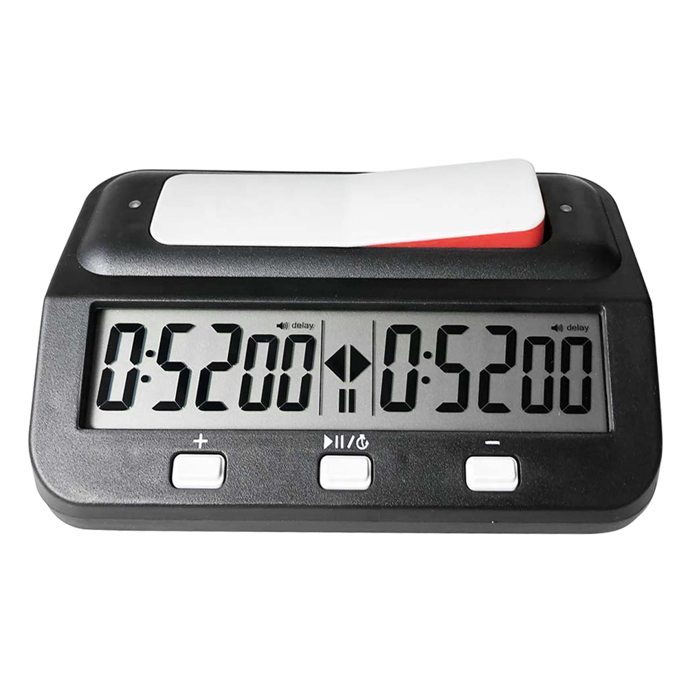 Échecs professionnels Minuterie numérique Horloge explorez ecs I-GO compte à rebours Jeu de société Horloge numérique Électronique Compteur chronomètre: Or