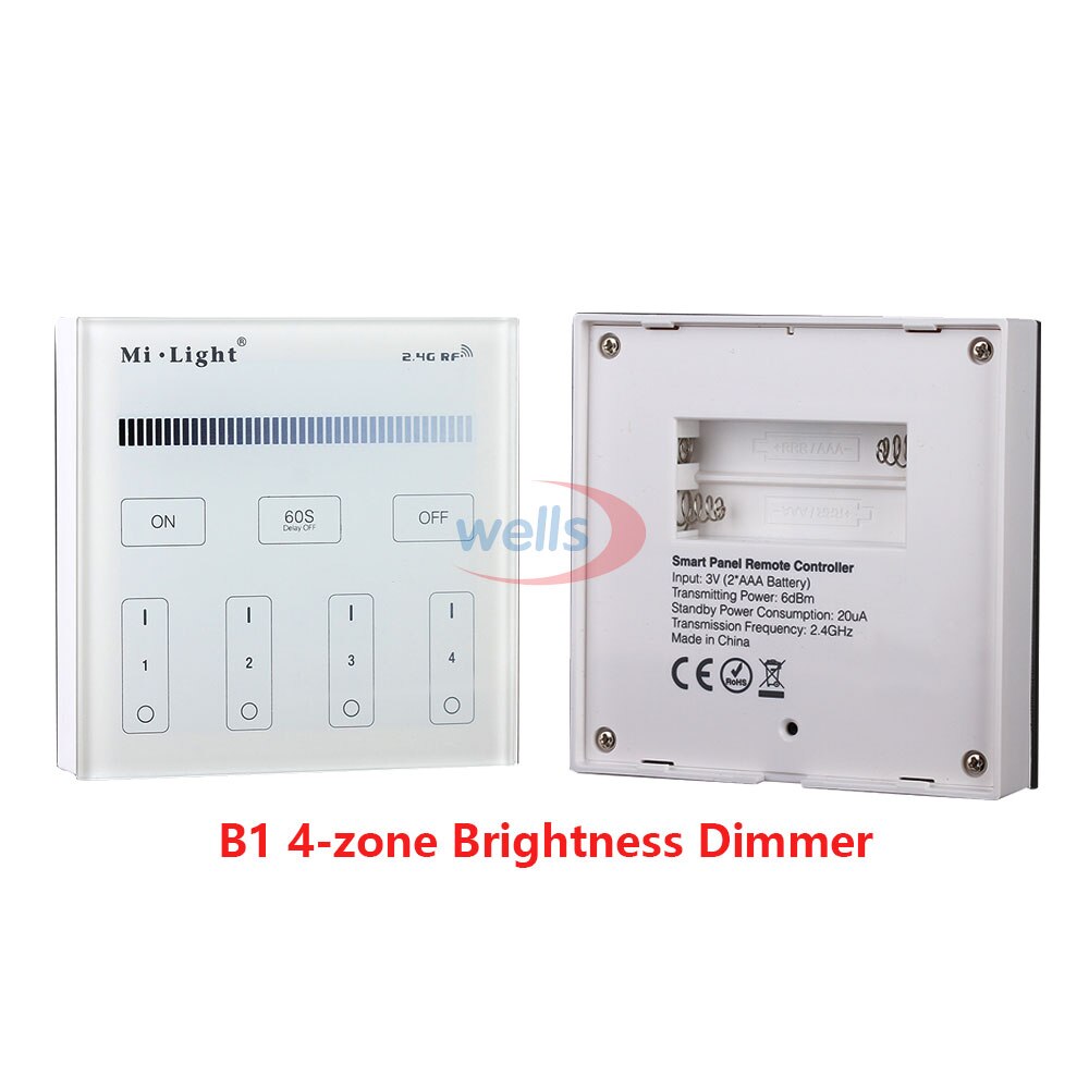 Miboxer B1 B2 B3 B4 2.4G Wireless 4-Zone Smart Tou... – Grandado