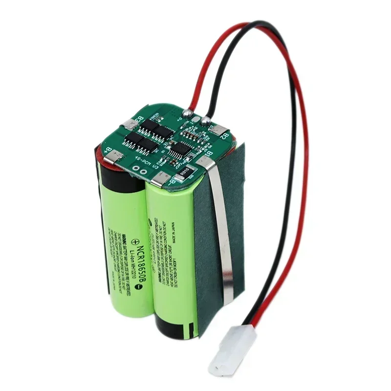 14.8V 3ah 18650 power lithium-ion battery pack 4S1P battery 3000mAh solar high-capacity rechargeable battery high power