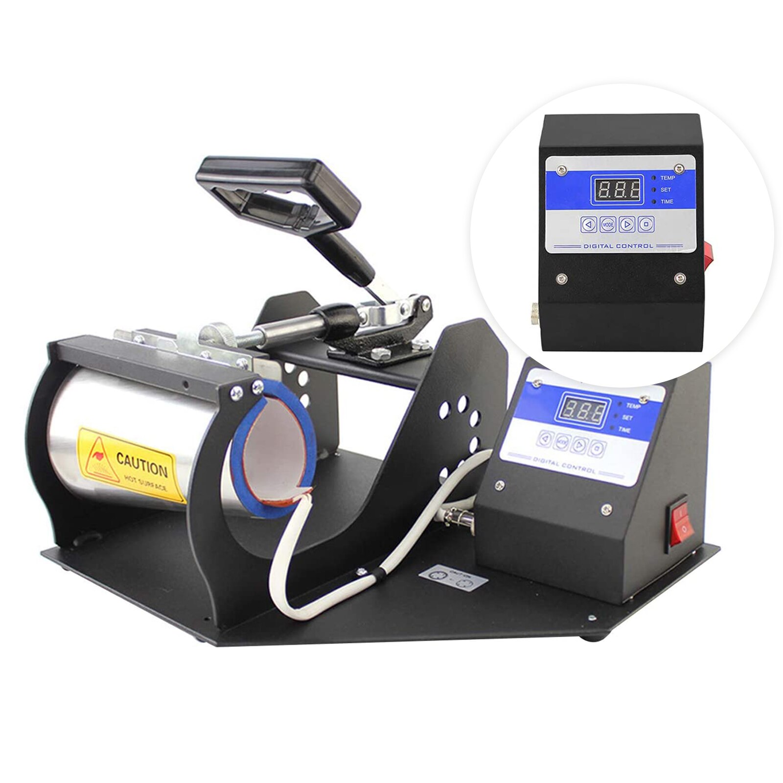 Multifunctionele Warmte Persmachine Controller Box Combo 1500W Temperatuur Controller Doos Voor Transfer Sublimatie Print Machine