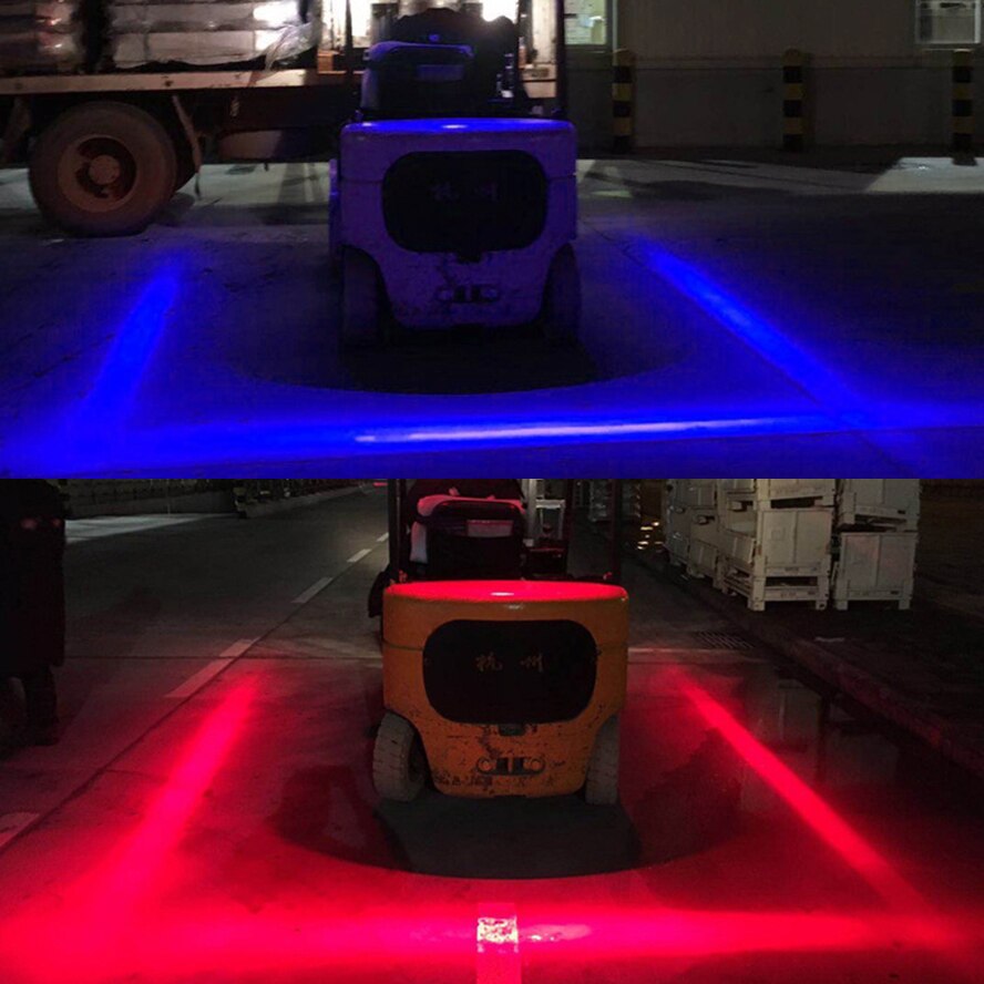 1 Stuk 6 Inch Led Waarschuwingslampje Heftruck Veiligheid Licht Omkeren Blauw Rood Grens Indicator Licht Voor Vorkheftrucks 12V ~ 80V Dc