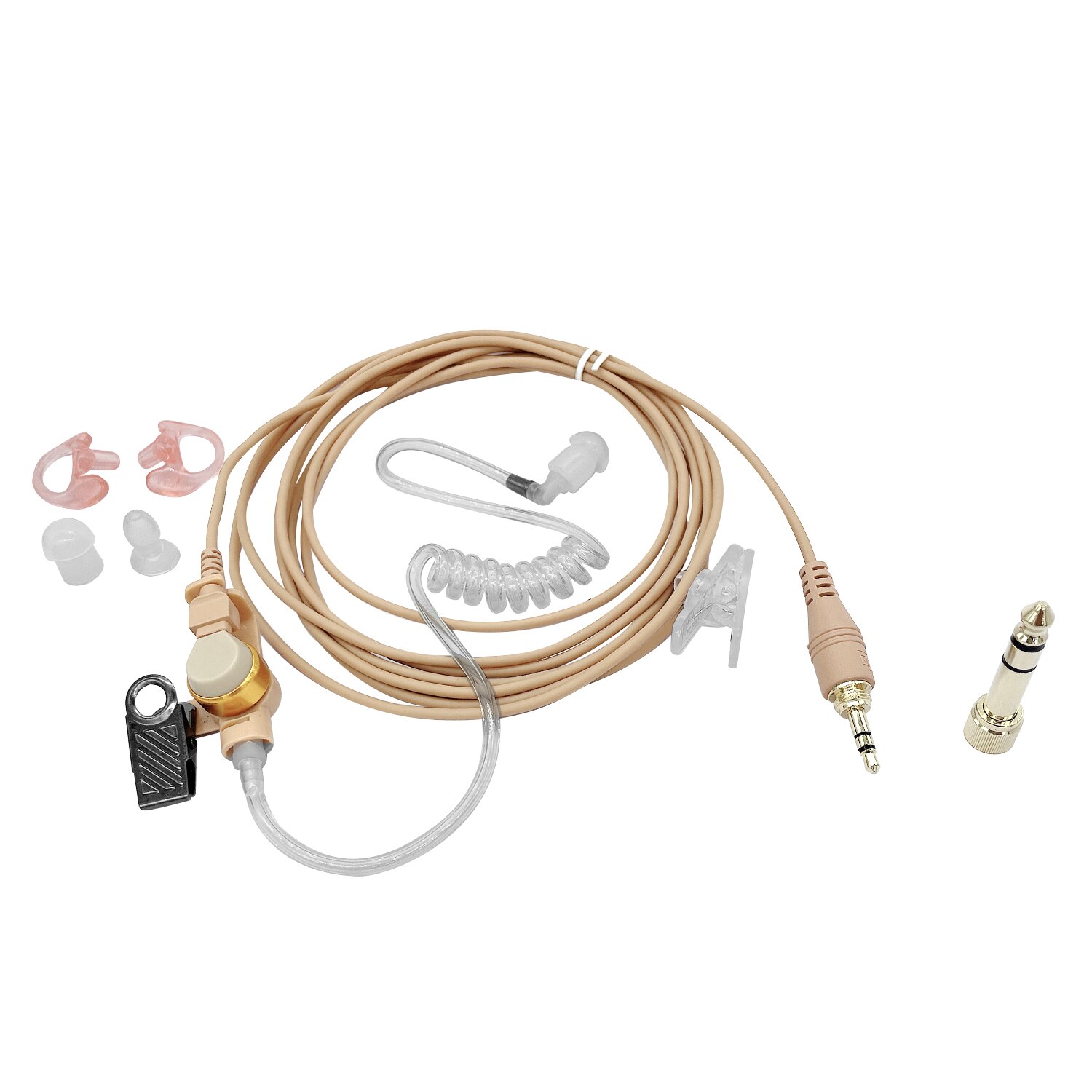 Universele Ifb Headset 3.5Mm Professionele Headset Compatibel/Iphone, Android, Telex, Clear-Com, comrex, Lecstronics