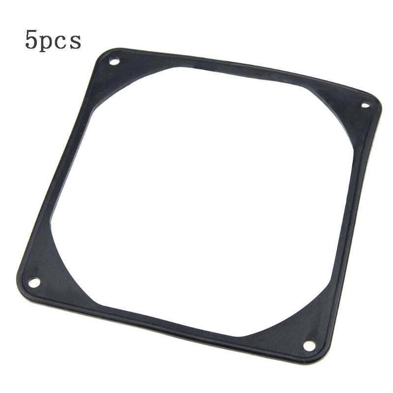 5PCS Silicone Rubber Fan Anti-Vibration Rubber Gasket Shock-proof Absorption Pad for PC Computer Case Accessories: 12CM 12CM