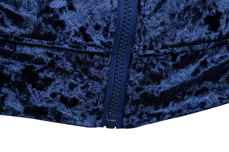 königlich Blau Hoodie Reißverschluss Weste Männer Neue Ärmel Große Tasche Mit Kapuze Westen Herren lässig Warme Bequeme Chaleco hombre