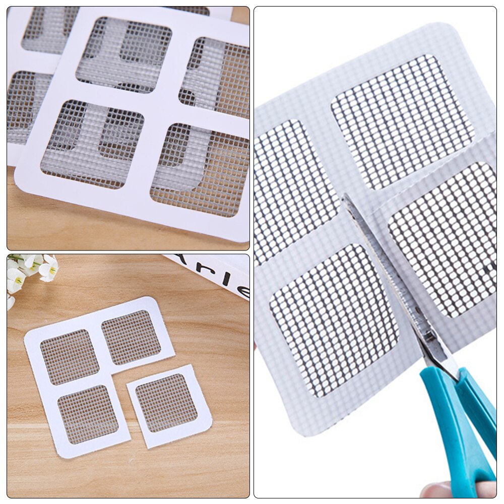 24 Pcs Screen Window Patch Screen Sticker Screen Holes Patch