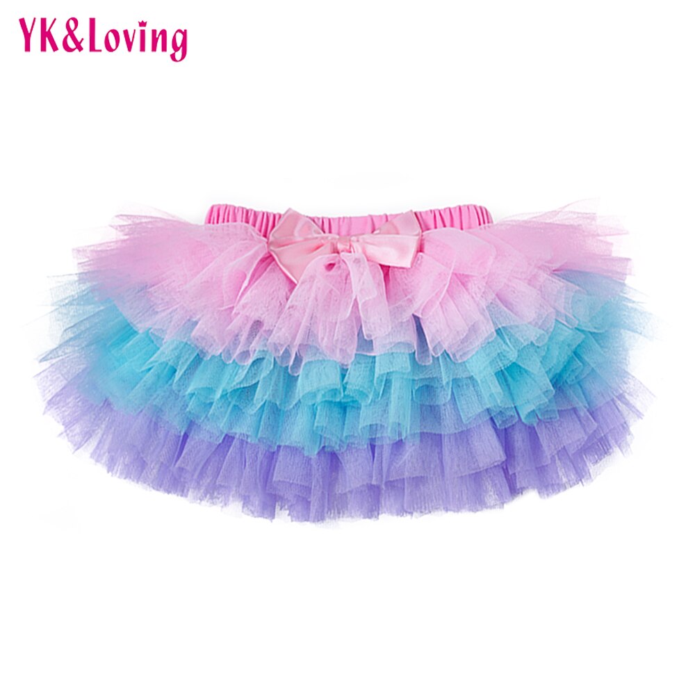 nuovo estate ragazze gonna bambino tutù gonna pizzo maglia Pettiskirt cremisi bianco gonne per bambini neonato Saias abbigliamento YK &amp; amorevole TP107