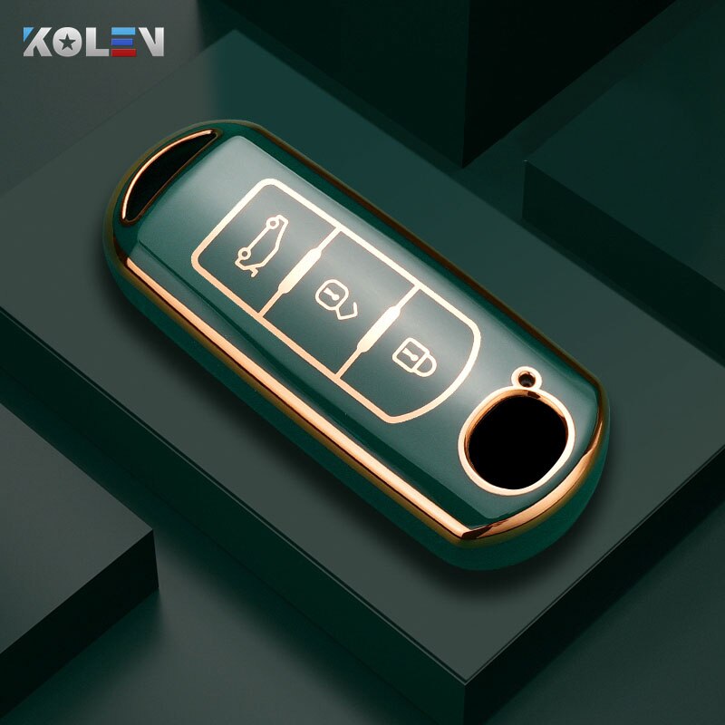 Modne etui z TPU na kluczyk zdalnego sterowania do Mazdy 2 3 5 6 BL BM GJ Atenza Axela Demio CX-3 CX3 CX-5 CX5 CX7 CX-9 CX8 Keyless