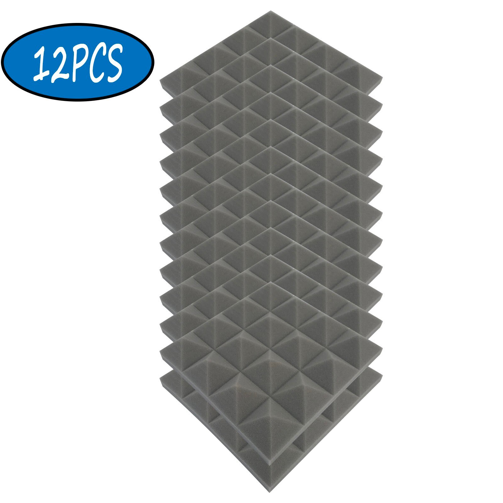 Home Scene Layout Sound-absorbing Foam Wall Indoor Sound-absorbing Cotton Flame-retardant Sponge Sound Insulation Board: GY