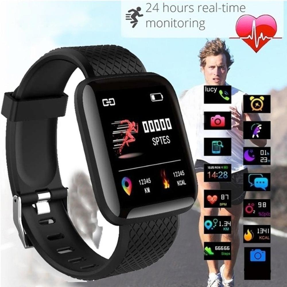 Smart Horloge Mannen Vrouwen Waterdicht Bloeddruk Hartslagmeter Sport Fitness Tracker Armband Smartwatch Voor Ios Android