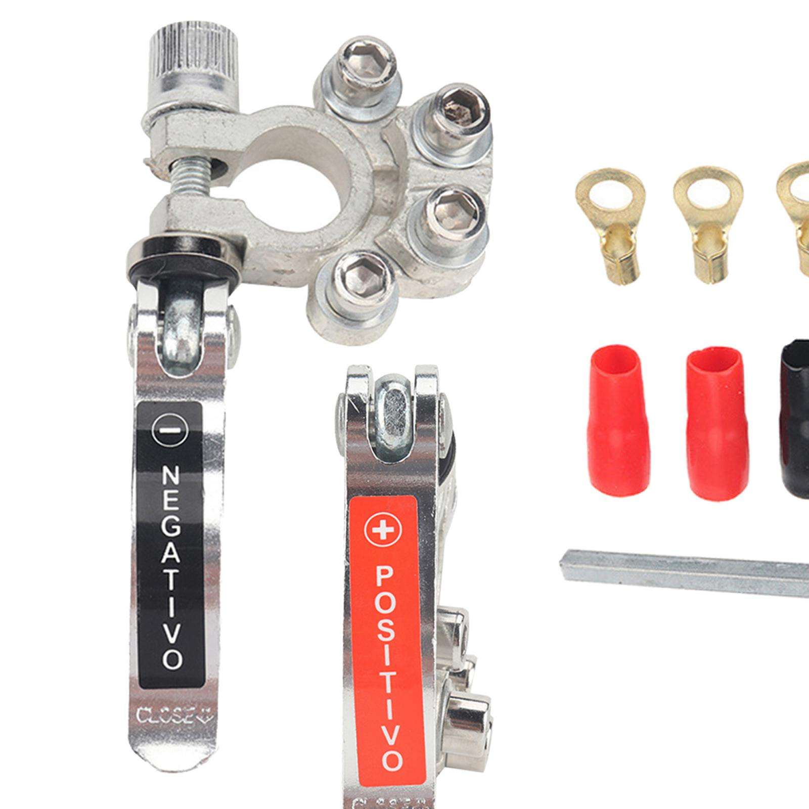 Boat Tractor Battery Terminal Connector Clamp Adjust Disconnect Toolless