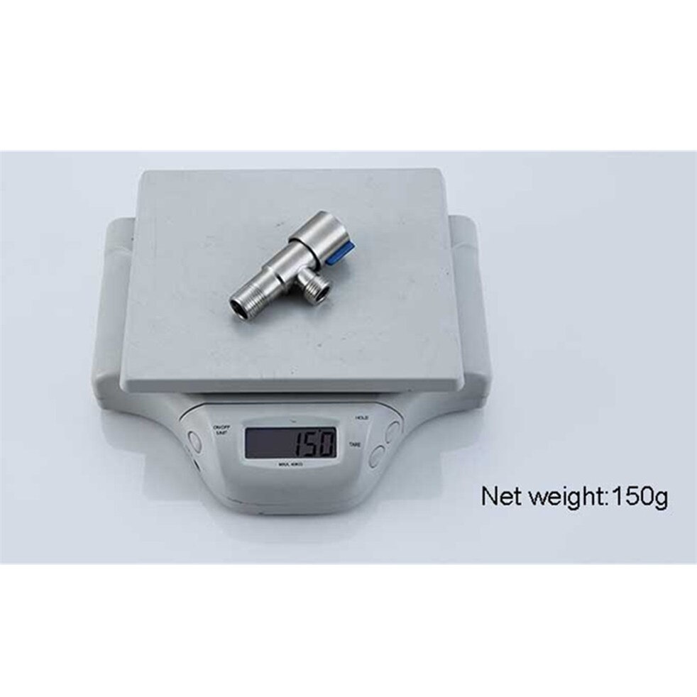 Blue Stainless Steel 1/2 Toilet Stop Valves for Kitchen Basin Faucets Bathroom Bidet Shower Switch Toilet Flush Valve WC