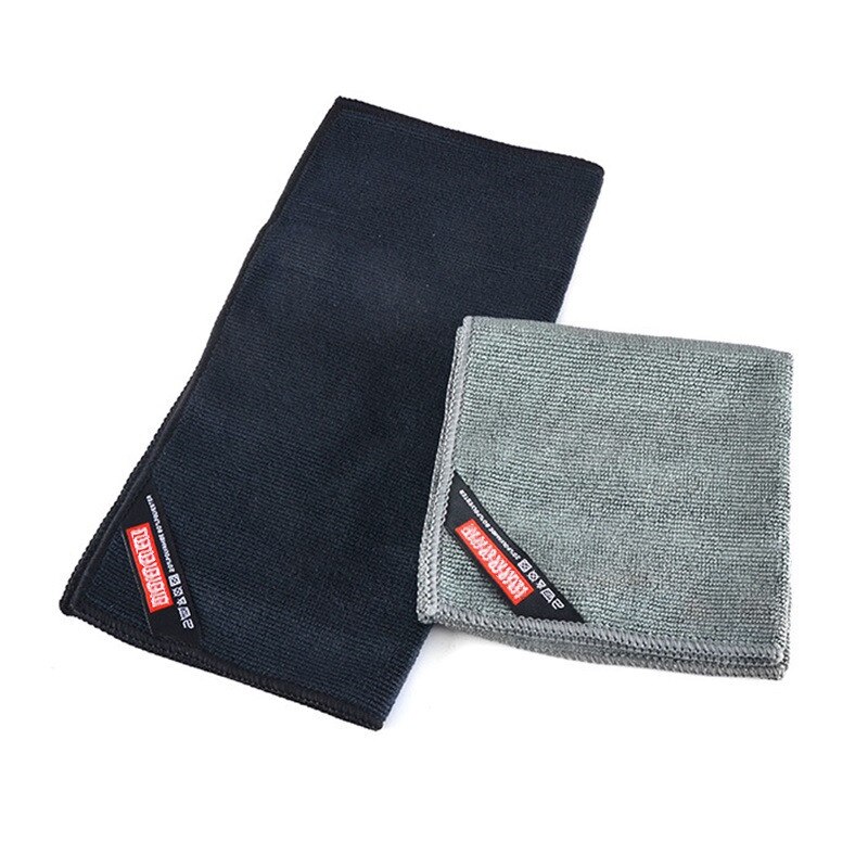 Toallas de limpieza de microfibra, paño de limpieza de café, toalla Barista, paño suave y absorbente con Clip para máquina Espresso, herramientas para café Barista
