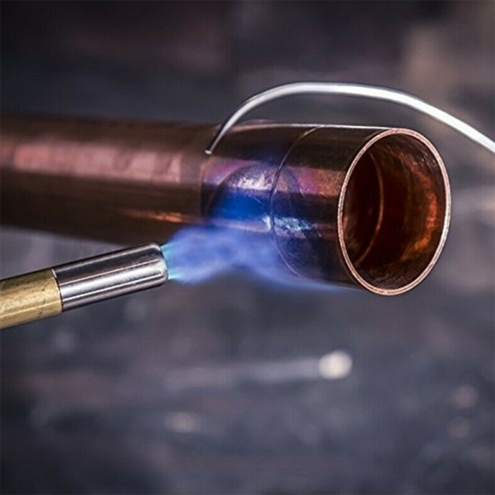 Chalumeau au Propane, 3 buses remplaçables, polyvalent, haute intensité, déclencheur, démarrage, pour brasage et Barbecue