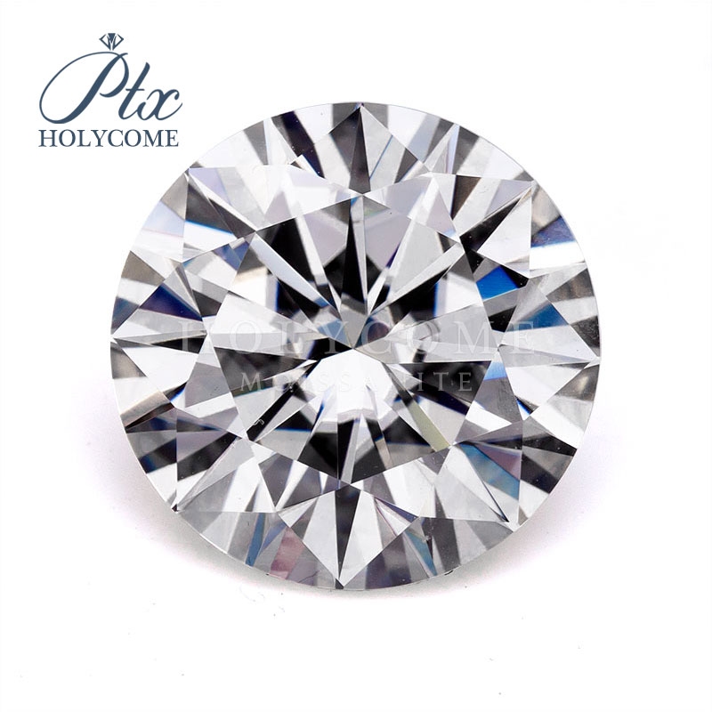 5.0Mm D VVS1 Bieden Gra Certificaat Ronde Cut Loose Moissanite Leverancier Diamant Witte Stenen Sieraden