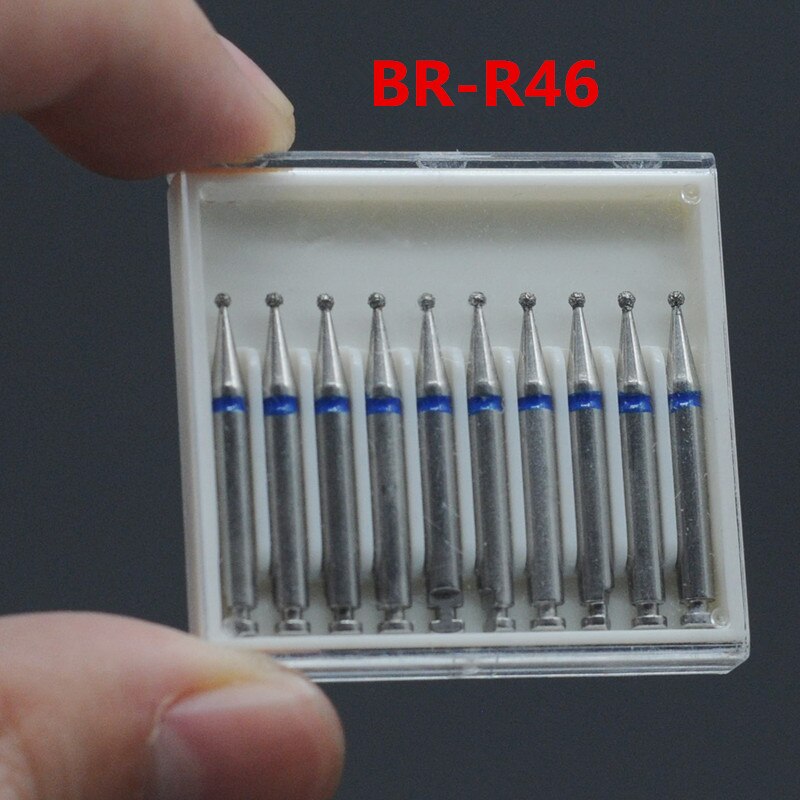Zahnmedizin Diamant Bohrer 10x Niedriger Geschwindigkeit Für RA 2,35mm Schaft Handstück Polierer Für Zahnarzt Labor: R46
