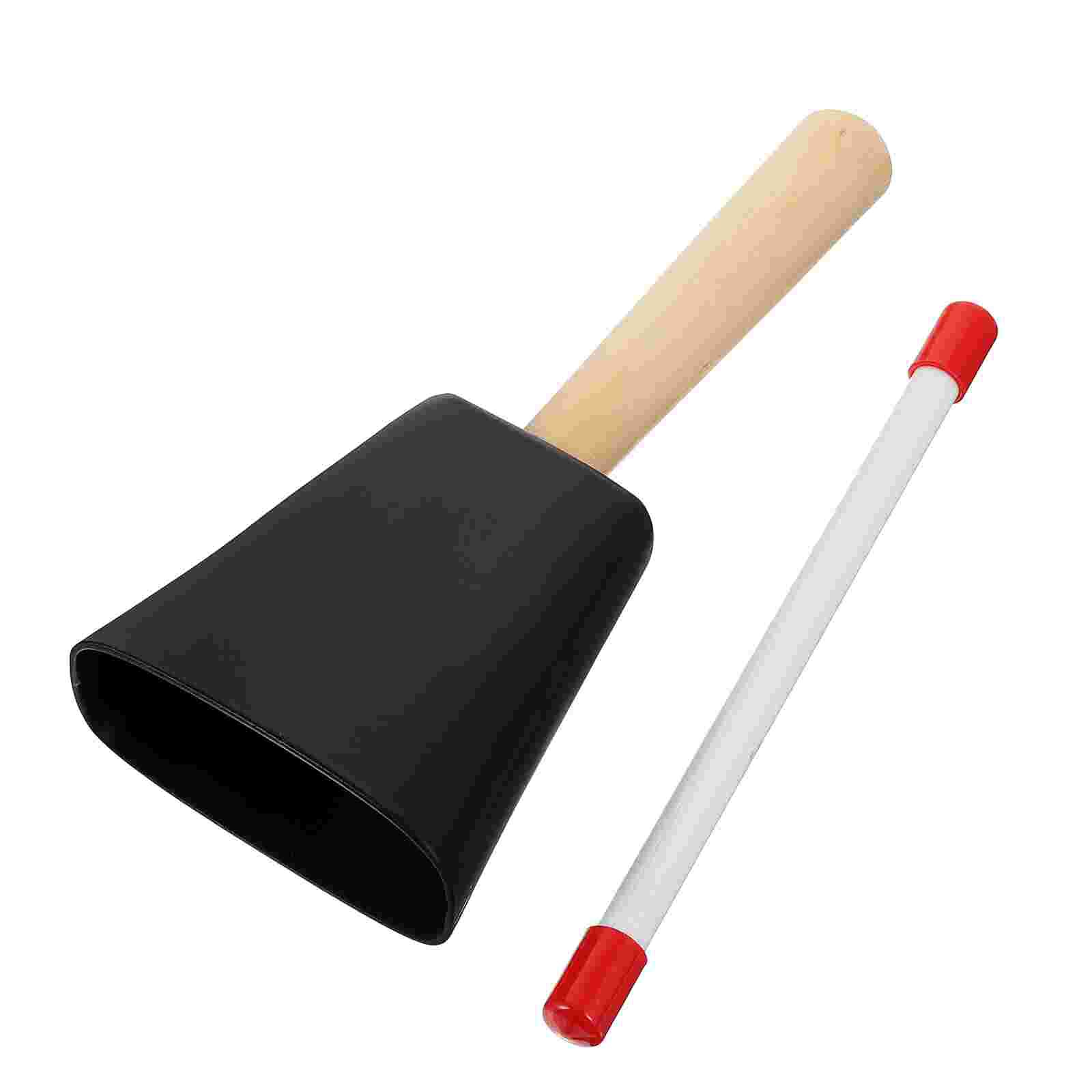1 Set Percussion Métallique Instrument Cloche avec Bâton Percussion Orff Instrument