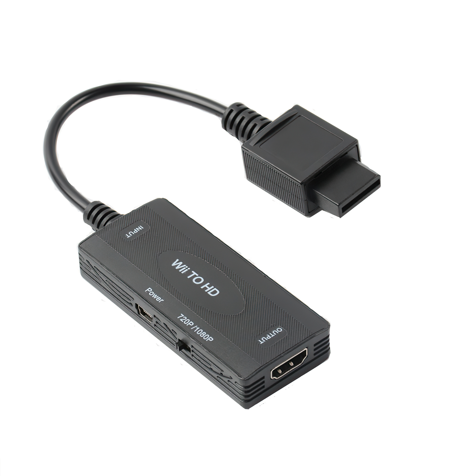 Convertidor de vídeo Compatible con WII 2 a HDMI, cable de alimentación USB Full HD 1080p 1,5/3M, cable de extensión compatible con HDMI,