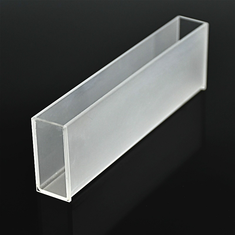 Glas Lovibond Cuvette (Vloeibaar Monster Mobiele) 5.25 ''Light Path 133.35Mm Absorptie Cellen Gebruiken Voor Vergelijkende Chromometer 1/Pk