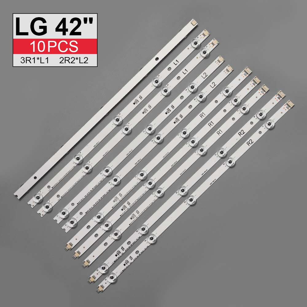 Led Strip Voor Lg 42 ''Tv 6916L-1683B 6916L-1685B 6916L-1682A 6916L-1684A 42LB700V 42LB671V 42LB720V 42LB730V 42LB690V