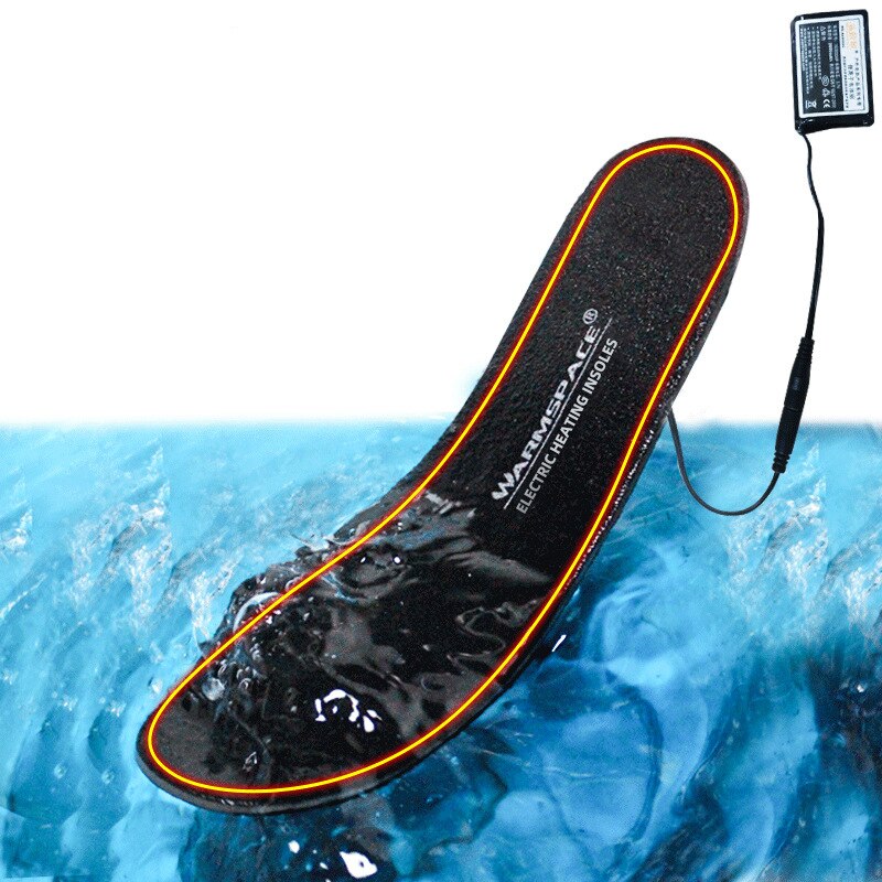 Cycling Shoes Electric Heating Insoles Thermal Mtb Men Mountain Bike Shoes Battery Powered Washable Bicycle Shoes Sneakers