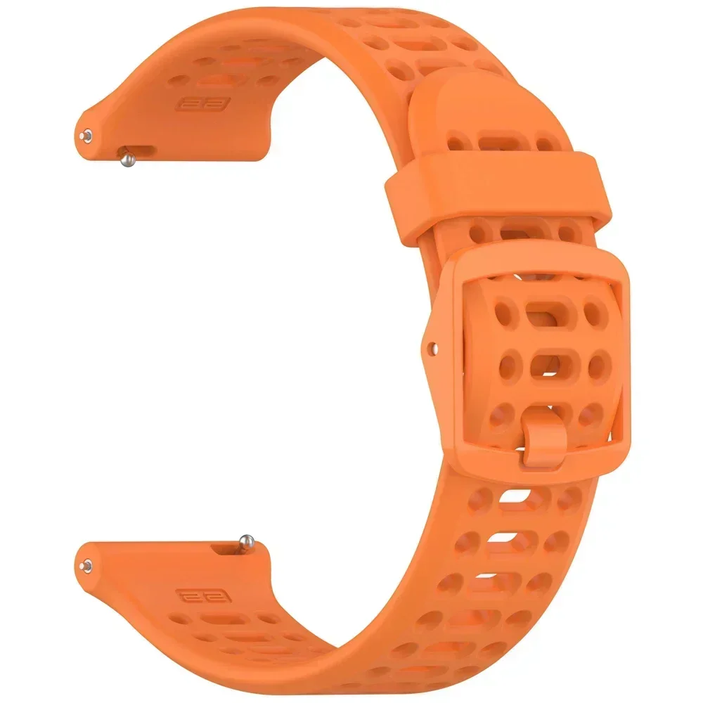 Silikone urrem til xiaomi watch  s2 46mm/42mm åndbar rem til xiaomi watch  s4 sport /s3 s1 active/color 2 mi watch correase: Lyserød hvid