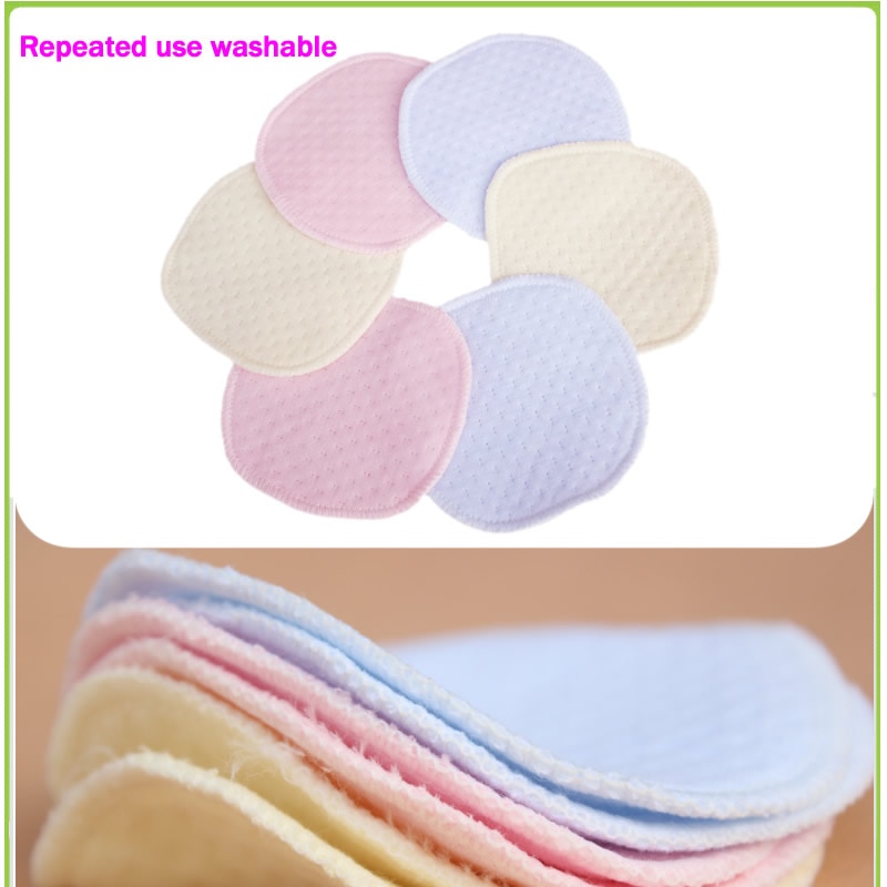 10 Pcs Herbruikbare Nursing Zoogcompressen Wasbaar Zachte Absorberende Baby Borstvoeding Verpleging Pads Zoogcompressen Wasbare Zoogcompressen