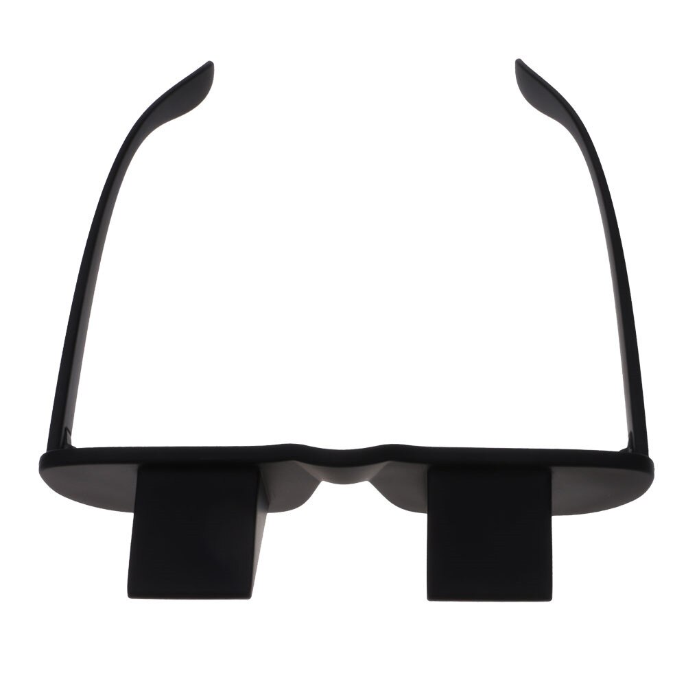 Horizontal Prism Angled Reading Glasses For Lazy Readers Lying Down Watching: S