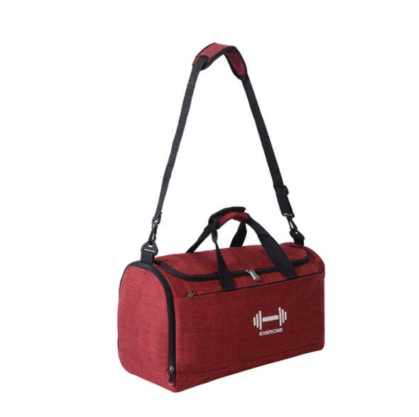 Outdoor Reizen Draagbare Yoga Tas Grote Capaciteit Opvouwbare Tas Multifunctionele Opslag Fitness Tas Droog Nat Scheiding Yoga Tas: Red