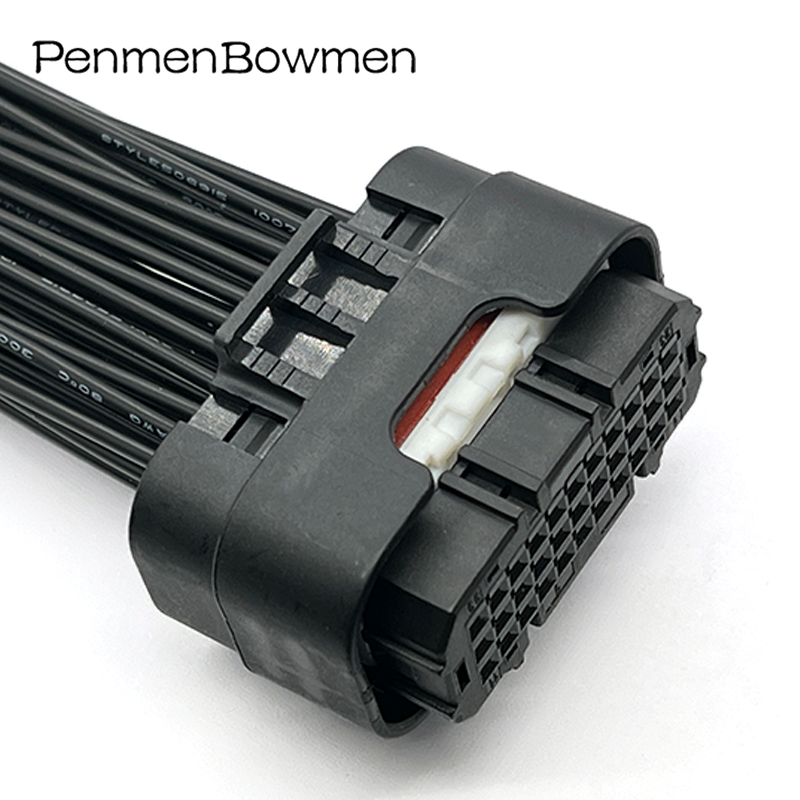 1 Pc 33 Pin 0.6Mm Auto Ecu Lage Stroom Pcb Stekker Kabelboom Auto Connector Voor Yamaha Motorfiets 1554461-1 1554458-2