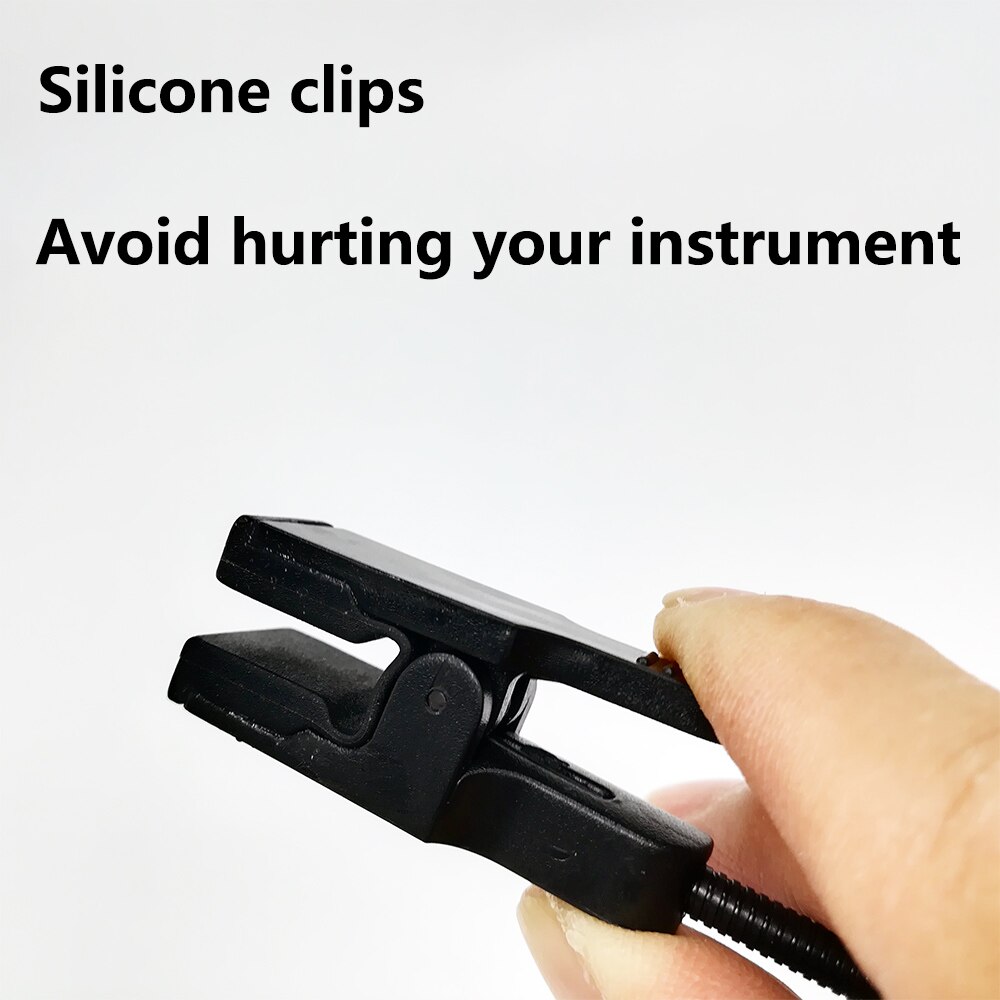 Instrument Kondensator Mikrofon Universal- Ständer Clip für Saxophon Klarinette Wind Instrument, dauerhaft Mini Schock Halterung